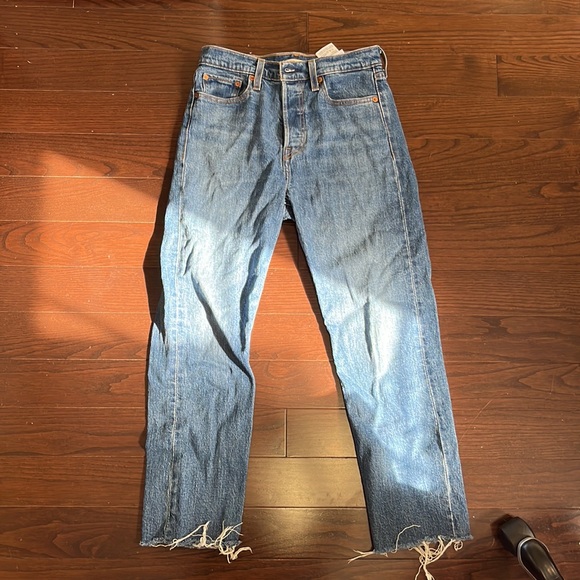 Levi’s Wedgie Striagjt Wedgie Droit Jean - Picture 5 of 6